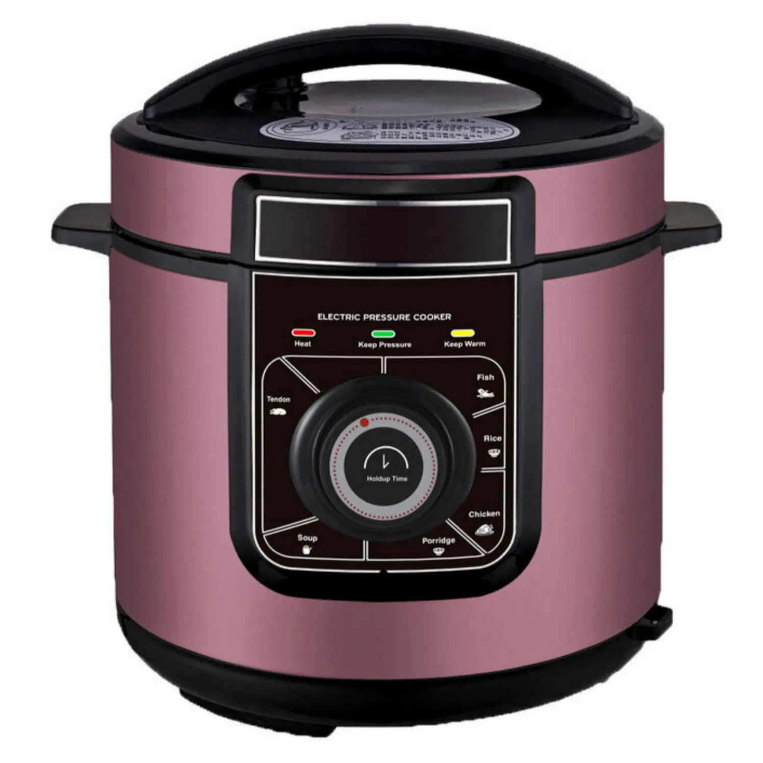 Non-Stick Inner Pot Electric Pressure Cooker with Dishwasher Safe Components for Easy Cleaning Convenience
