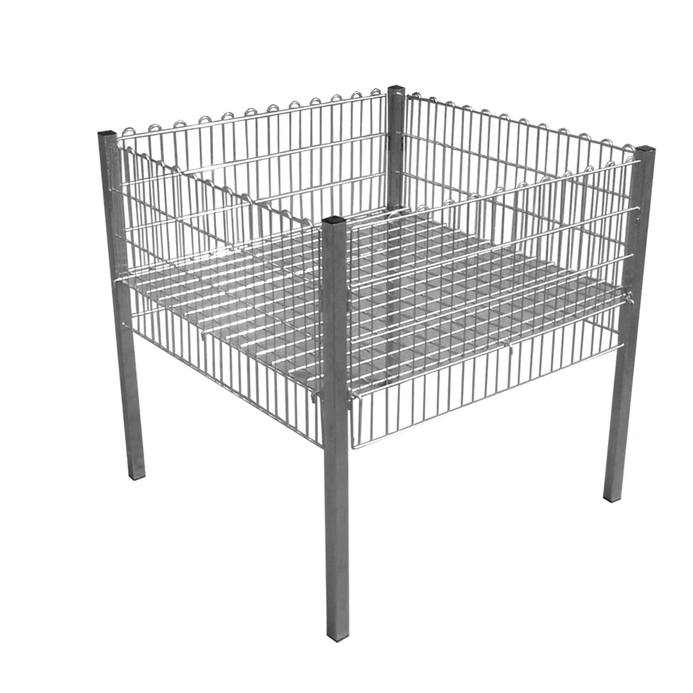 Stable Wire Storage Basket Stackable Design Wire Display