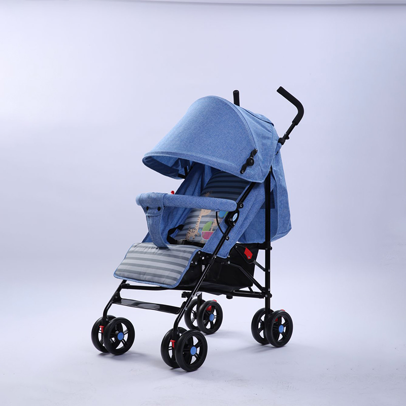 Sun Protection Easy Foldable Umbrella Baby Wagon Stroller with Canopy