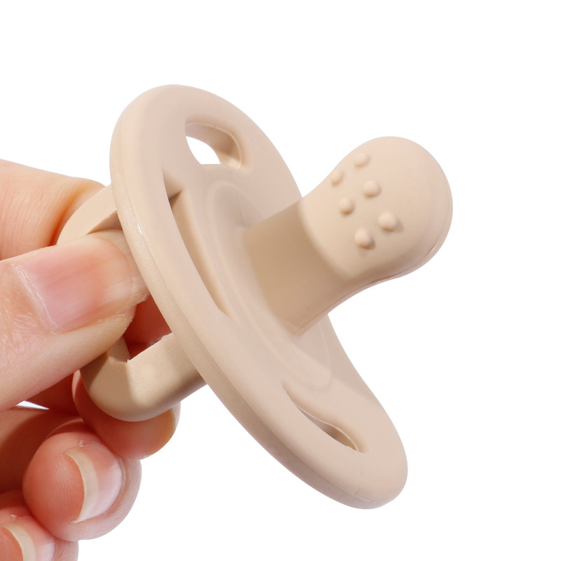 BPA Free Newborn Eco-Friendly Baby Soothing Plush Silicone Baby Soother Pacifier