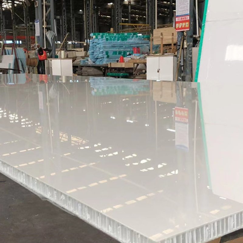 PP Honeycomb 8mm Aperture Polyurethane Foam Core Refrigerated Truck XPS Sandwich Panel 80mm for RV$