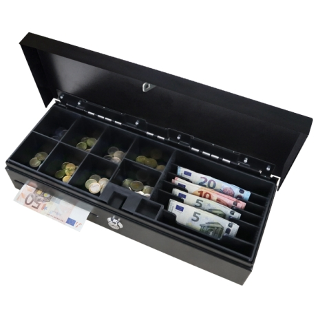 6 Bills 8 Coins Rj11/Rj12 Port POS Classic Roller Cash Drawer