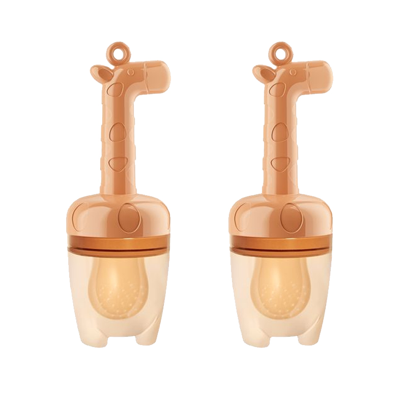 Wholesale Silicone Baby Fruit Nibbler with Pacifier Holder BPA-Free Infant Feeder for Kids 0-12 Months