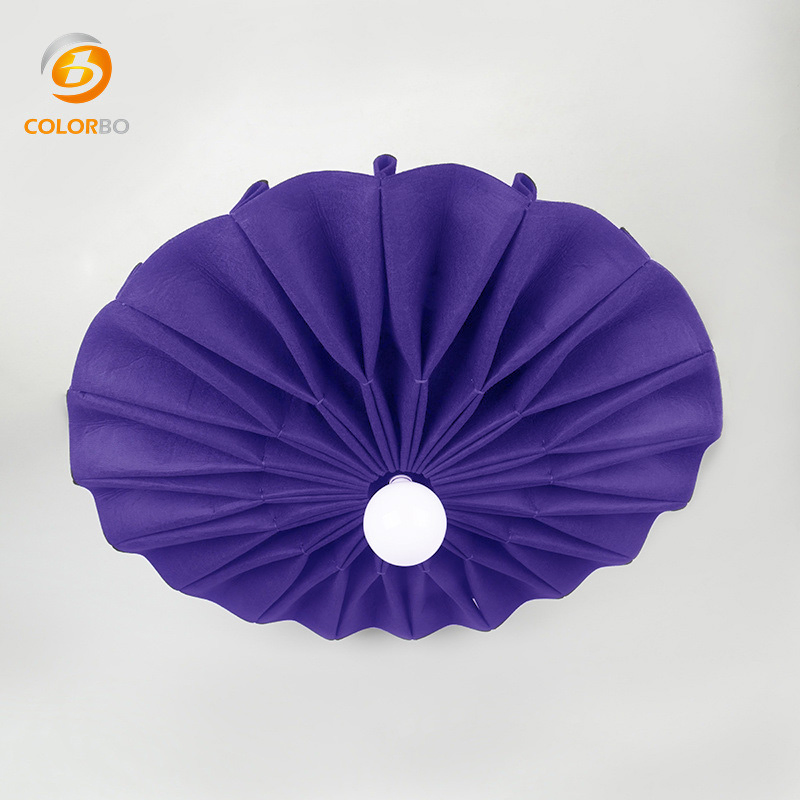 Flame Retardant Made In China led light PET Felt LampShade