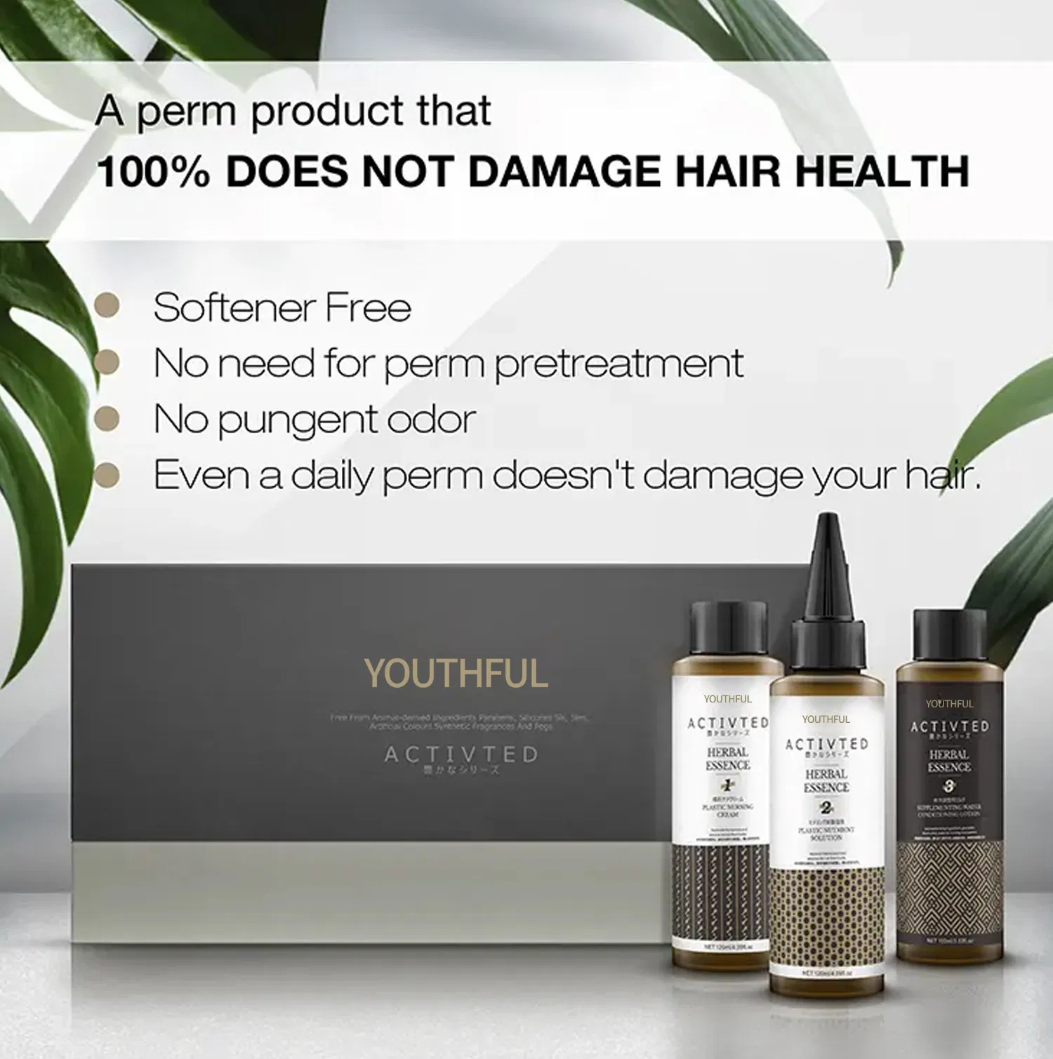 Wholesale Quality Nature Organic Professionalsalon Use Wave Hair Curling Perm Lotion
