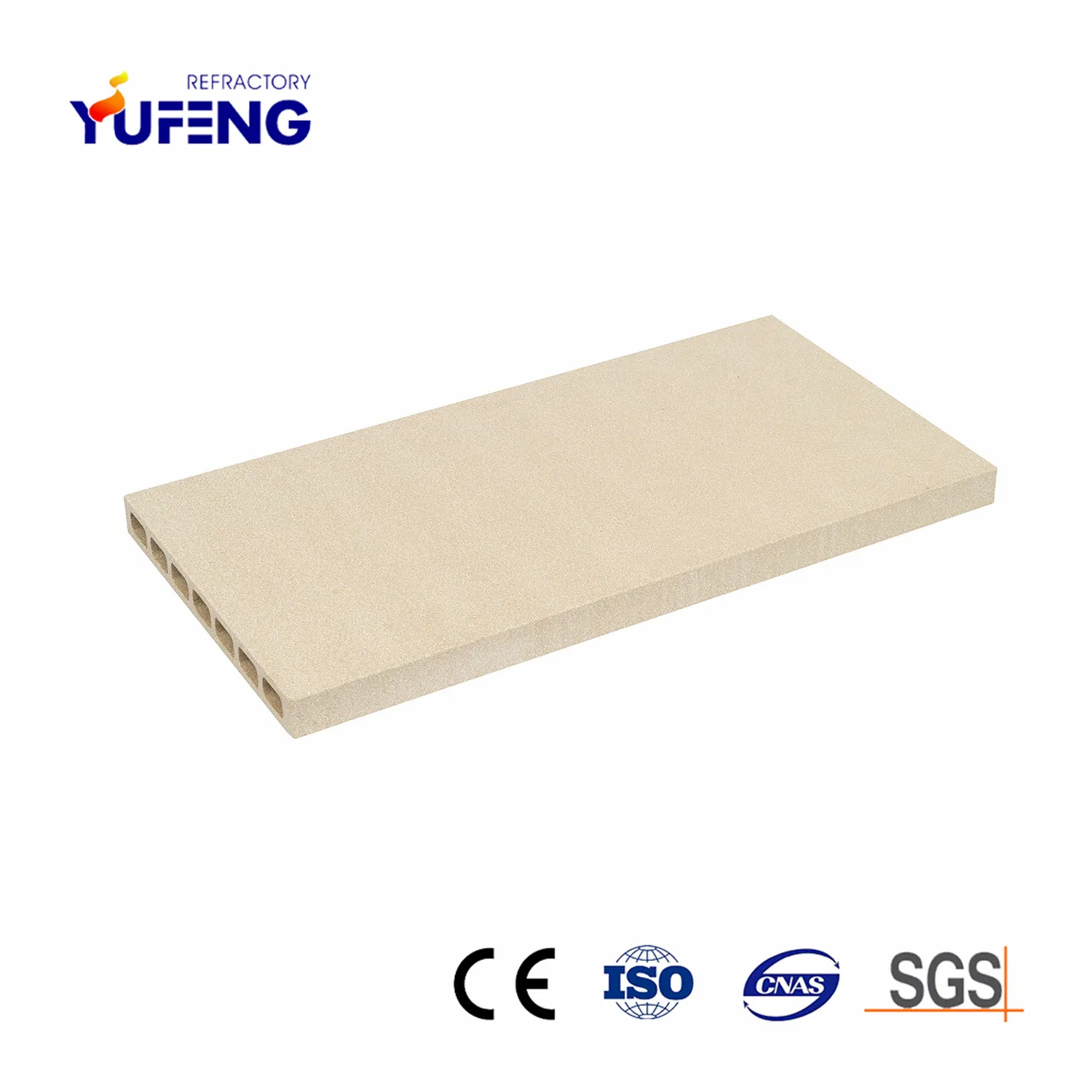 Перфорированная плита кордиеритовая для печей