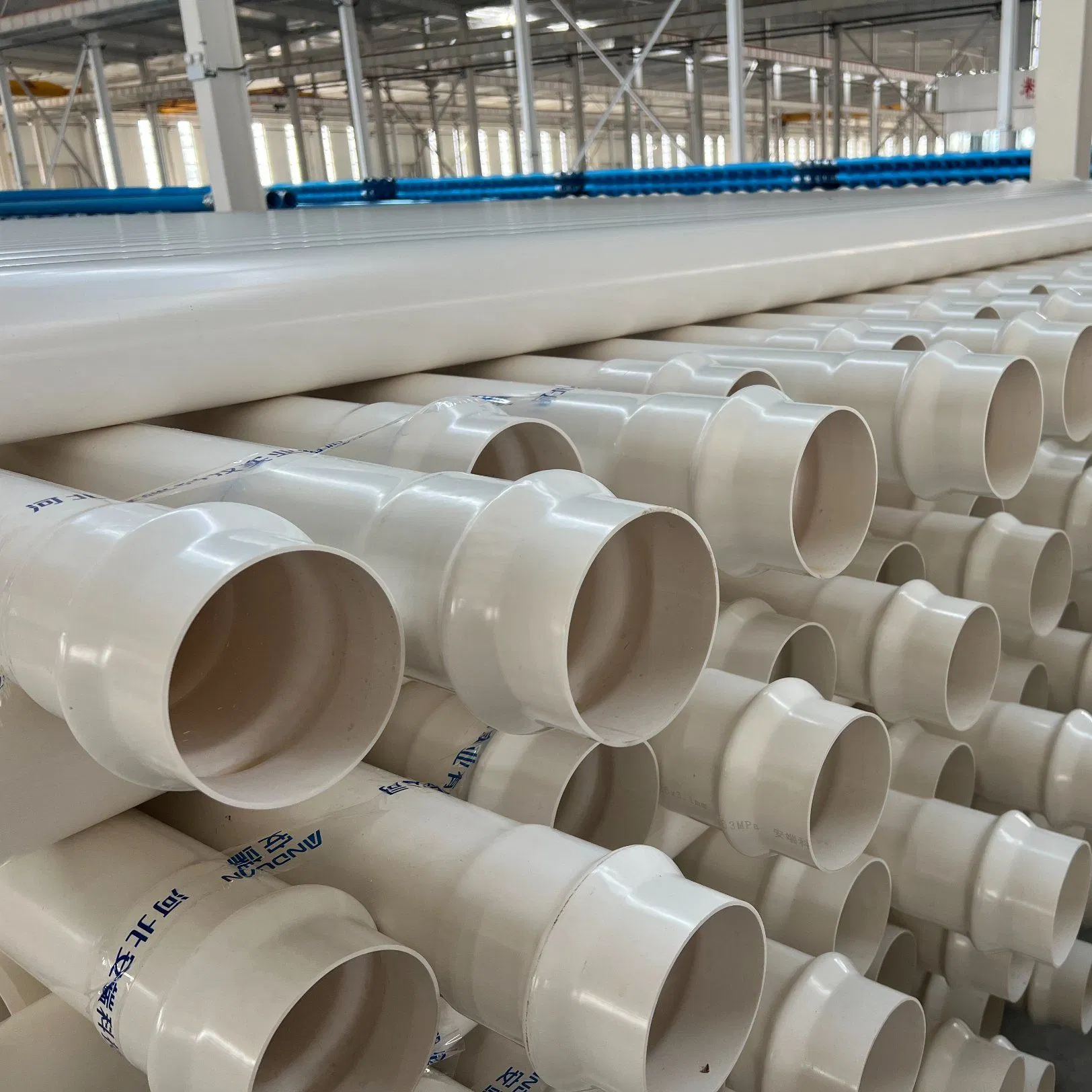 3'' 4'' PVC Pipe Plastic Pipes for Drainage Pipe/Irrigation Pipe