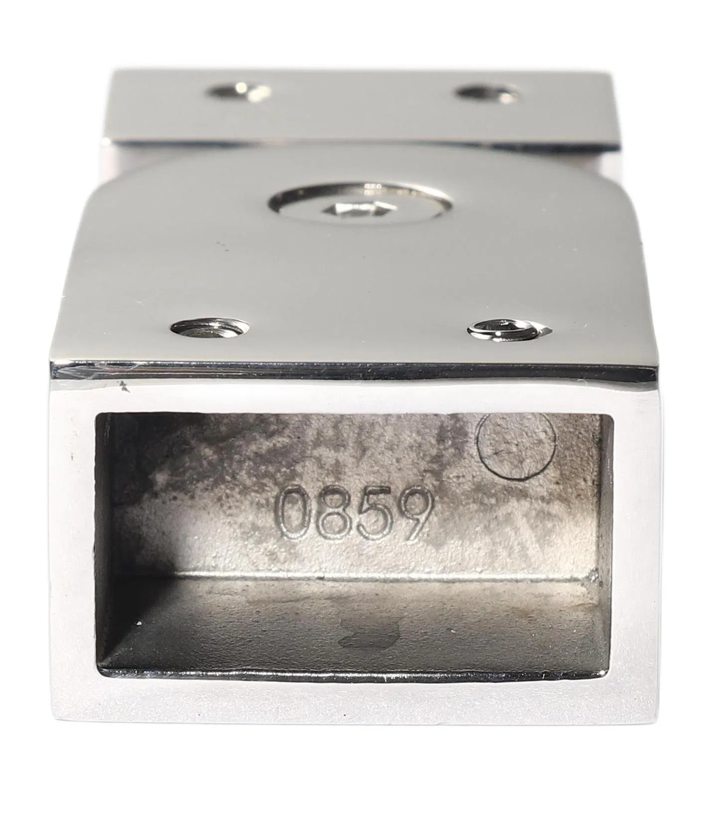 OEM Bathroom Shower-Enclosure Hardware Accessories Patch-Fitting 304-Stainless-Steel Adjustable Swiveling Header Clamp Bracket Pipe-Fitting