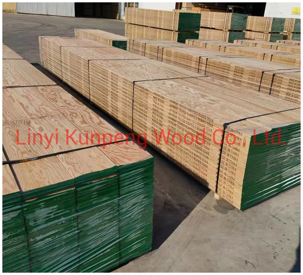 100% Pine Laminated Veneer Lumber Osha LVL Scaffold Planks Scaffolding Boards Cheap Price