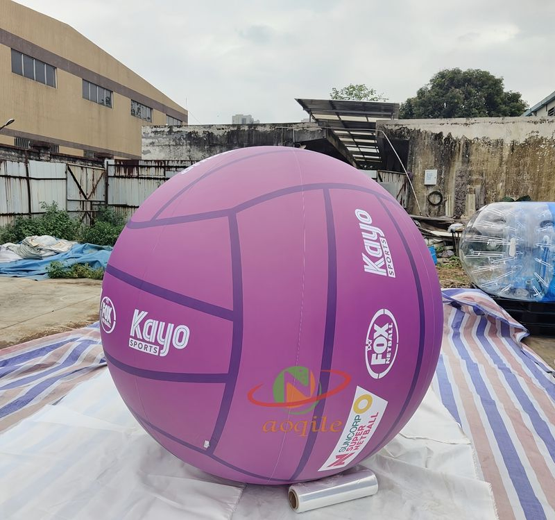 Custom Giant Inflatable Volleyball Model Advertising Inflatables Soccer Model Large Inflatable Basketball Balloon for Sale