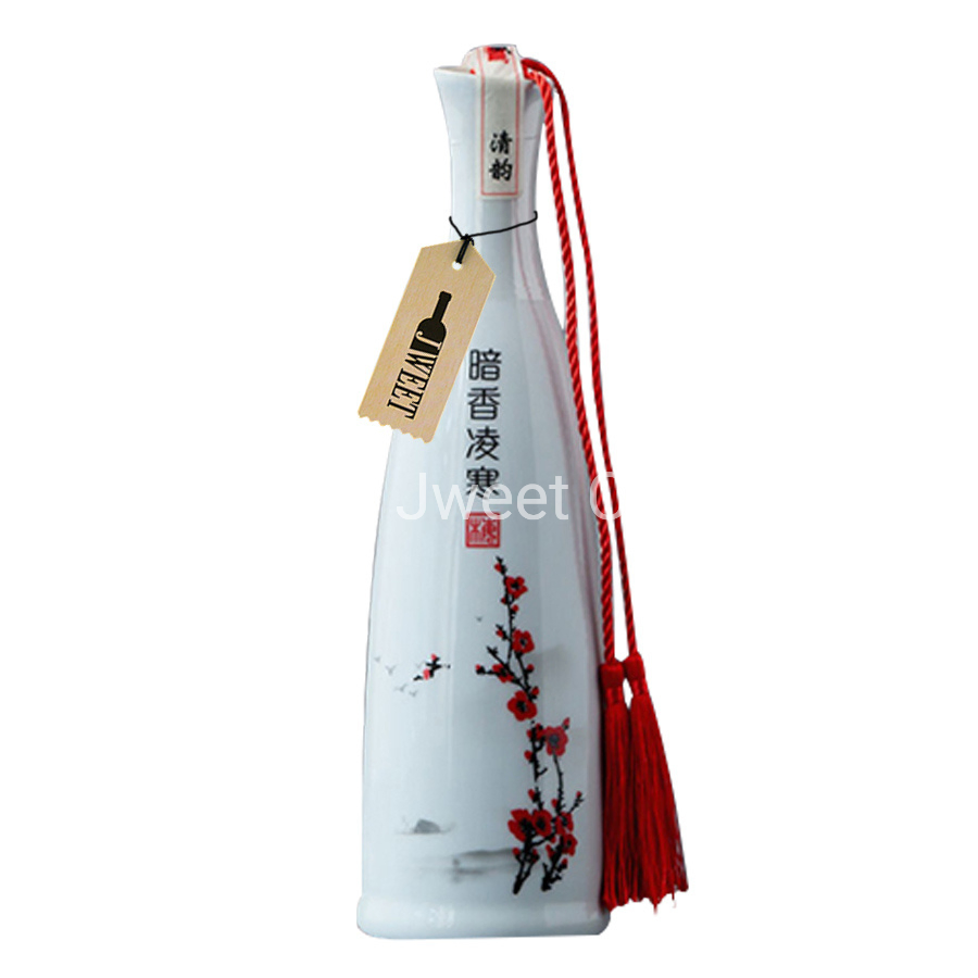 Wholesale Olive Oil Packaging Bottle Ceramic Olive Oil Bottle