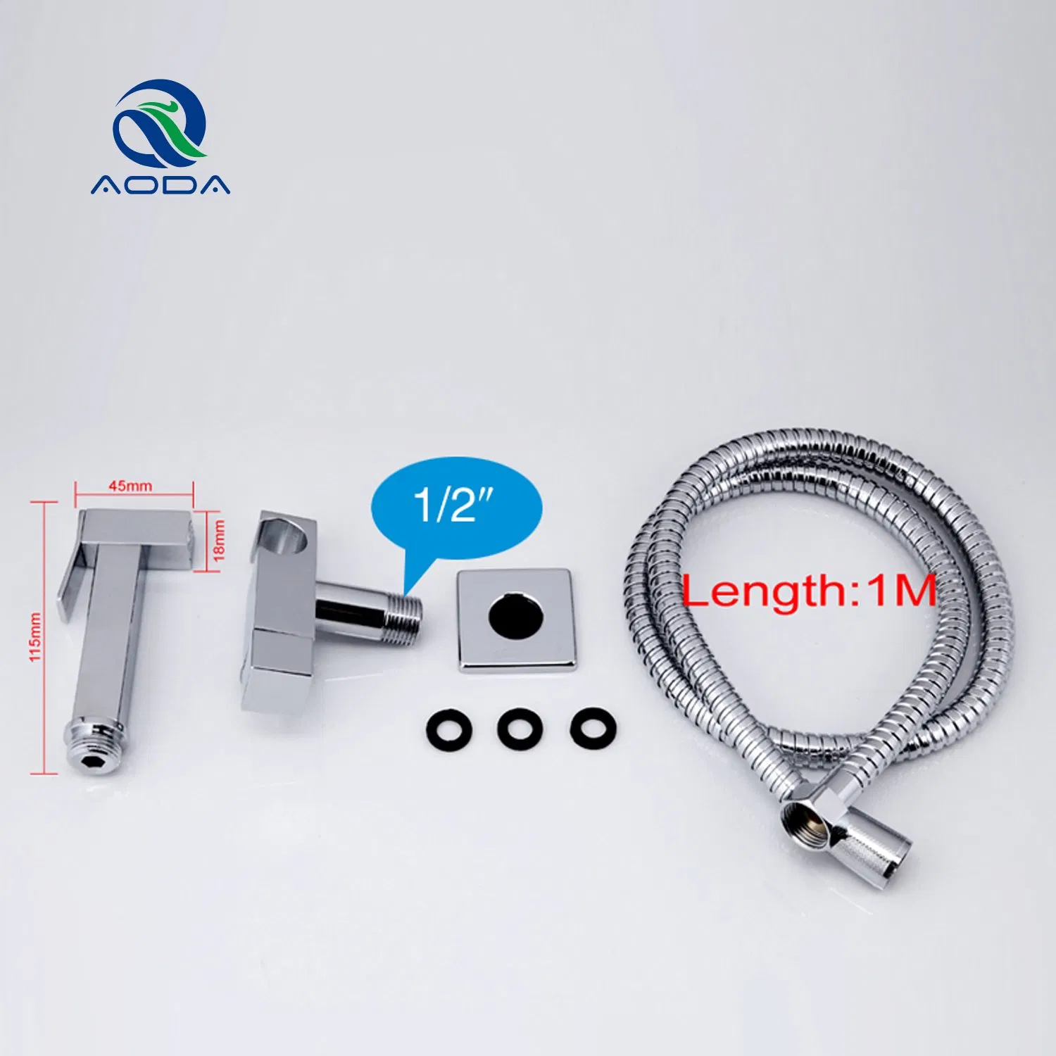 Square Bidet Faucet Mixer Shattaf (BM-6004)