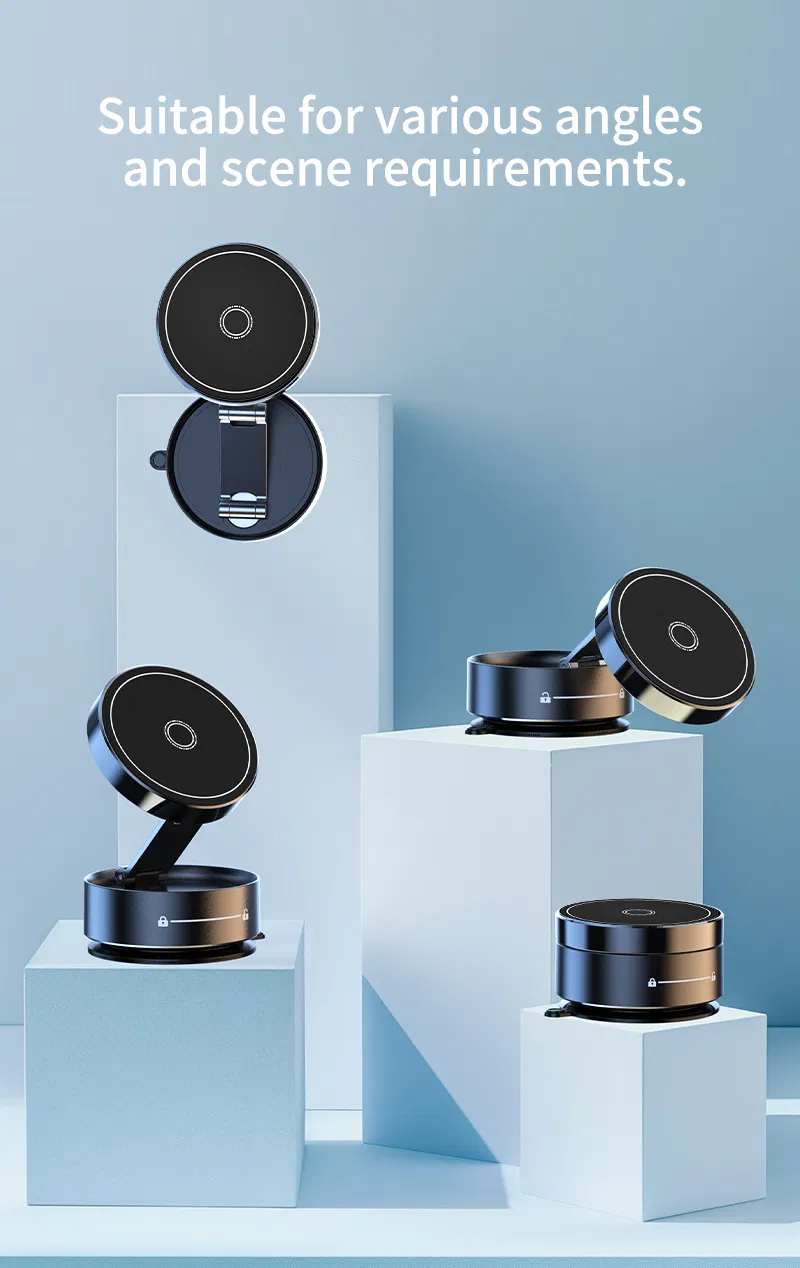 Магнитный держатель для телефона в авто с вакуумной присоской