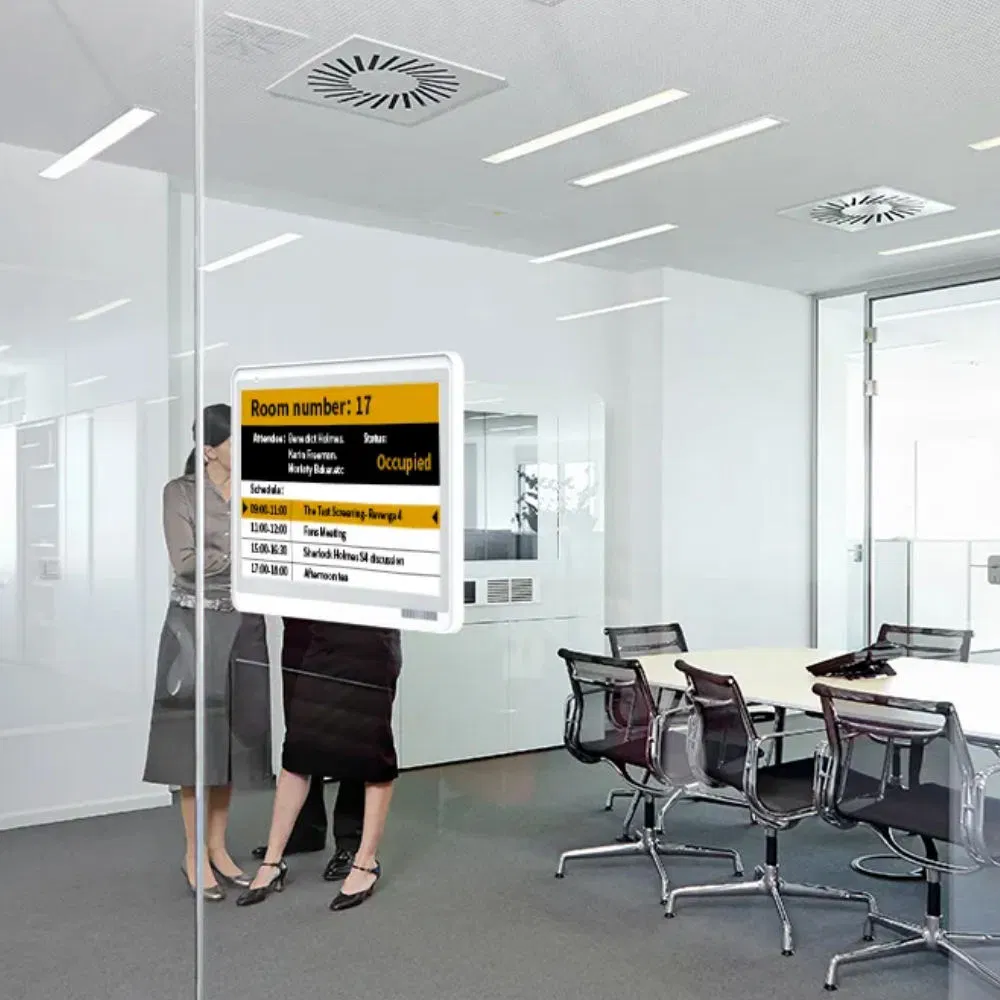 Customized to Sample Digital Smart Office Solution Conference Meeting Room 11.6 Inch 4 Color Epaper Bluetooth Large E Ink Display Crash Prevention