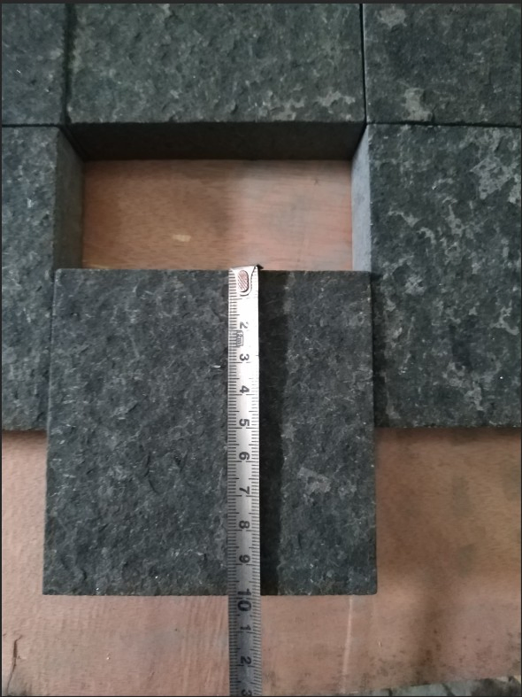 New G684 Black Granite with Blind for Paving