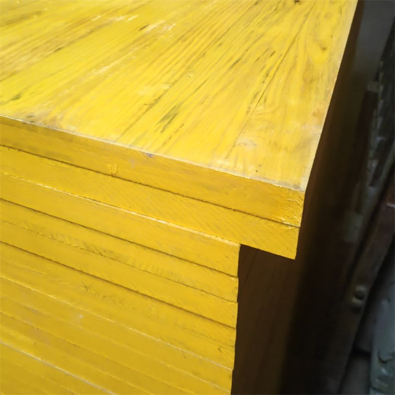 3-Ply Shuttering Panel Construction-Grade Yellow Concrete Formwork