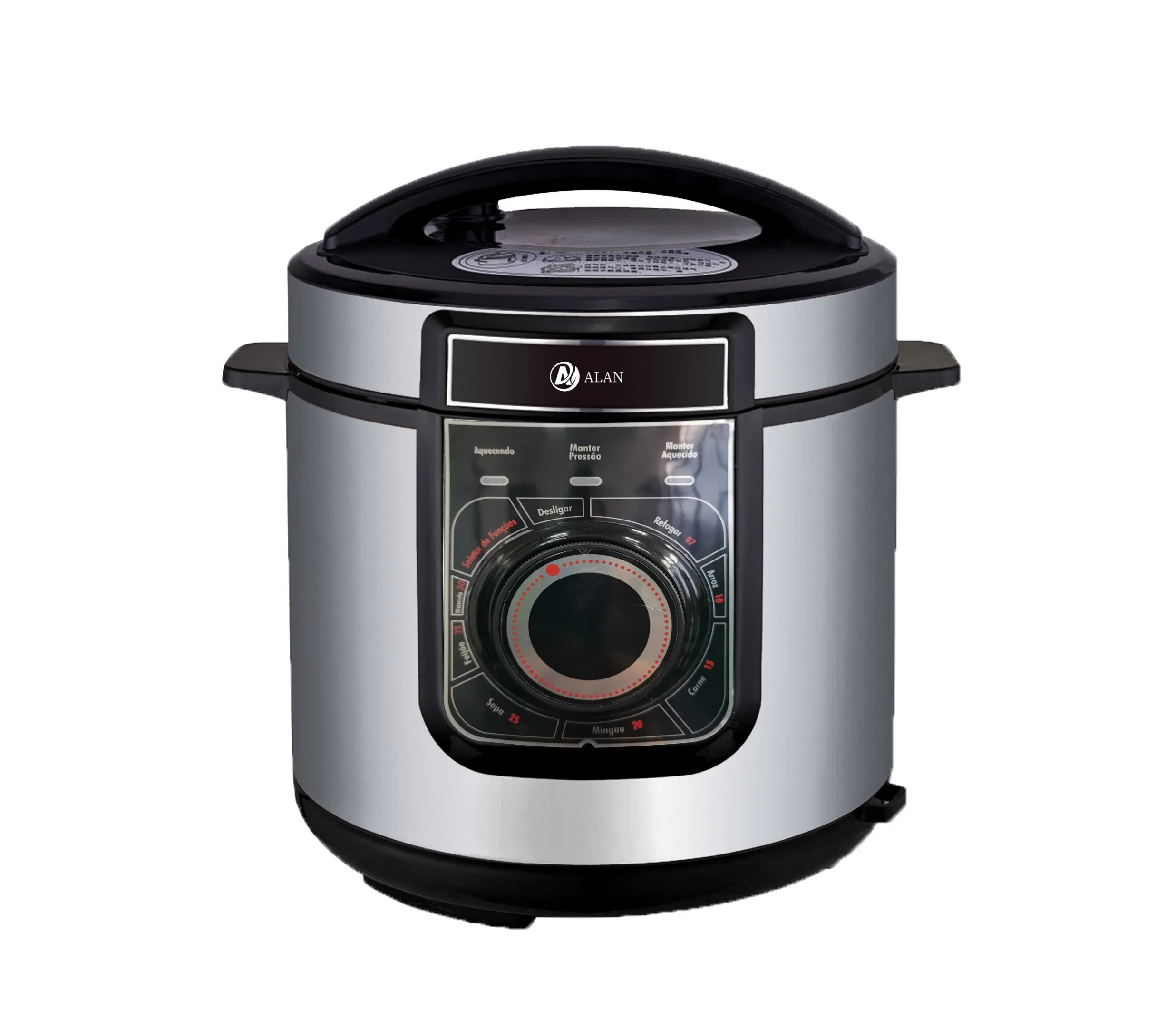 Colorful Plastic Housing Portable with Handle Electric Pressure Cooker 1.6 Litres