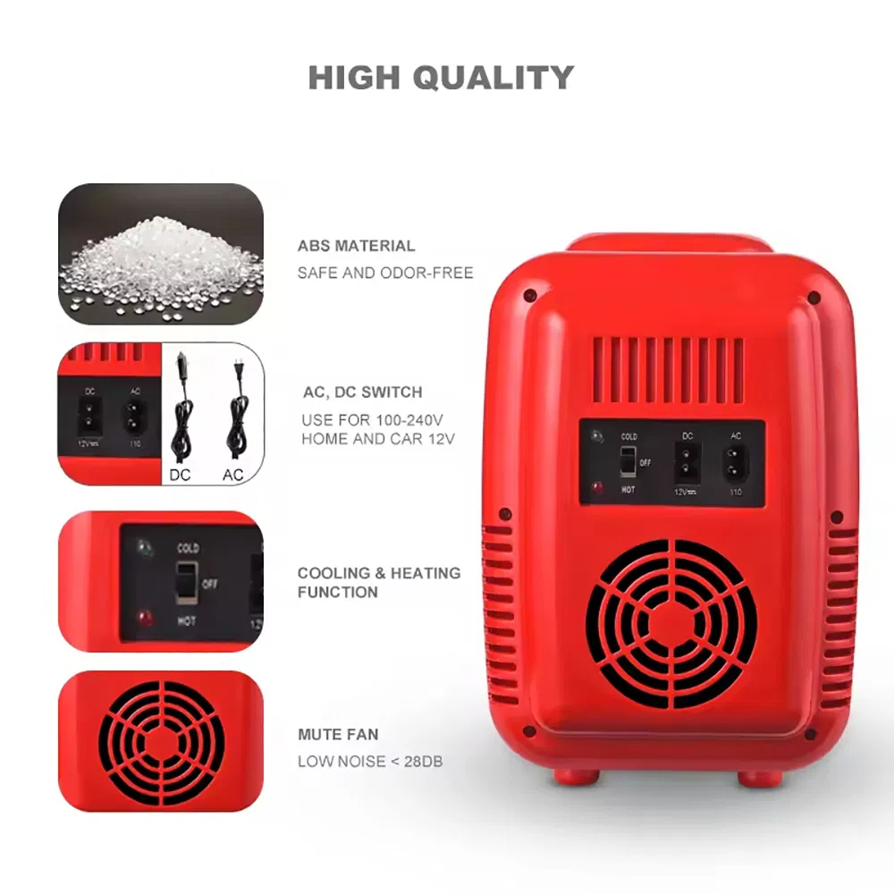 Hot Sale Mini Fridge Car Cosmetic Cooler Compact Home Dorm Portable Refrigerator