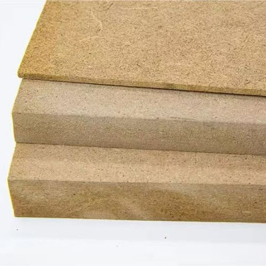 8mm 4X8 MDF with Melamine Film Sheet Melamine Laminated MDF Board for Furniture and Kitchen Cabinet