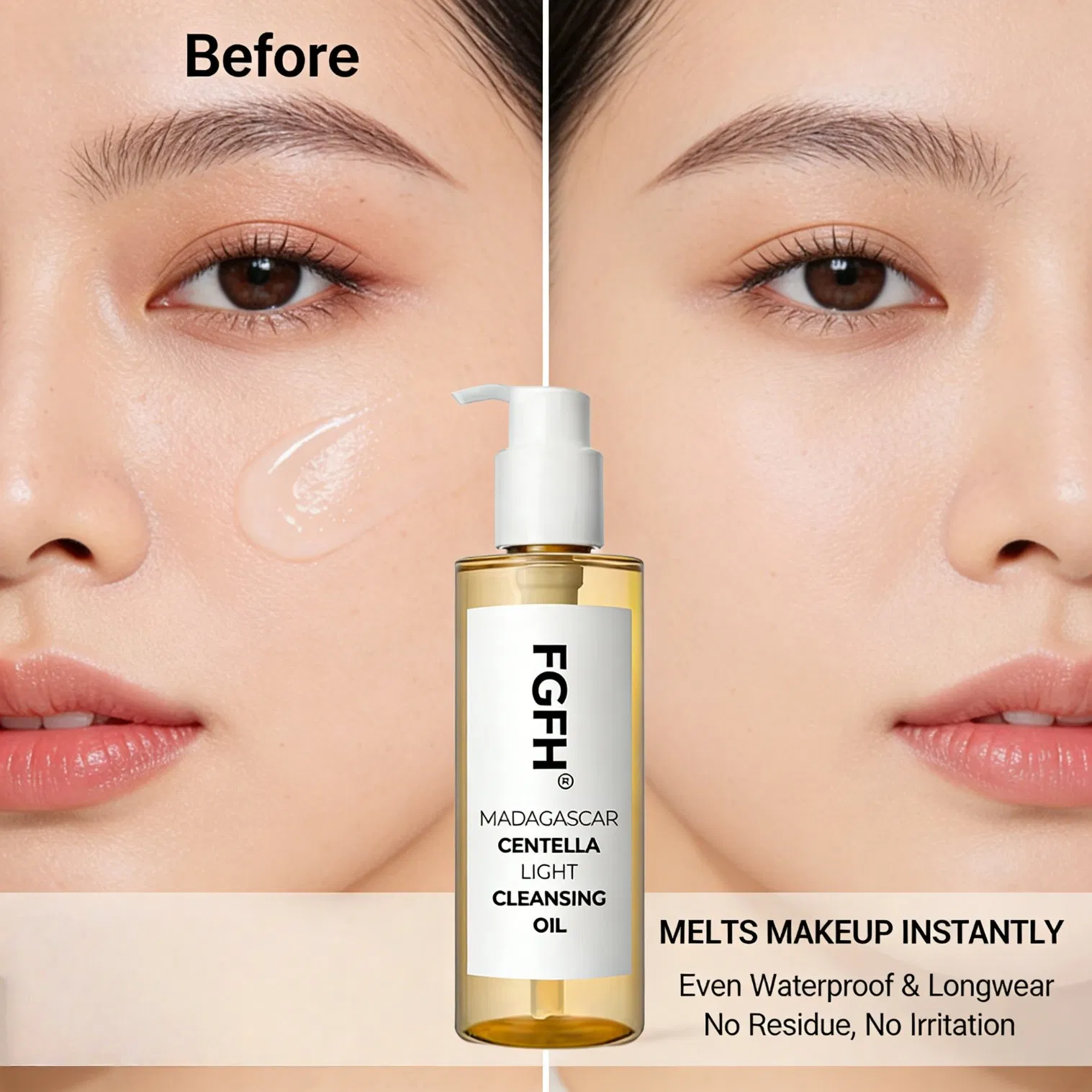 Makeup Remover Facial Cleanser Madagascar Centella Light Cleansing Oil Double Cleansing Deep Cleaning Gentle Oil