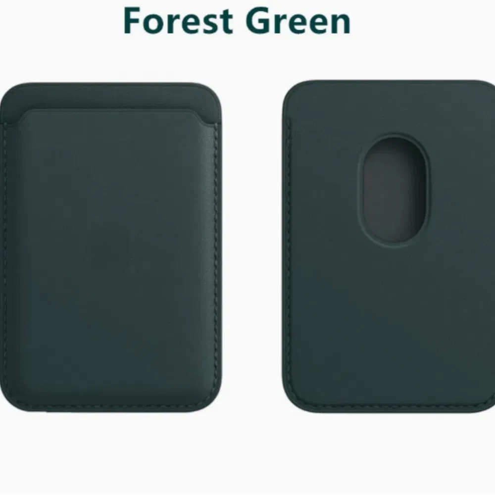 Магнитный кожаный картхолдер для iPhone 12-16 PRO Max