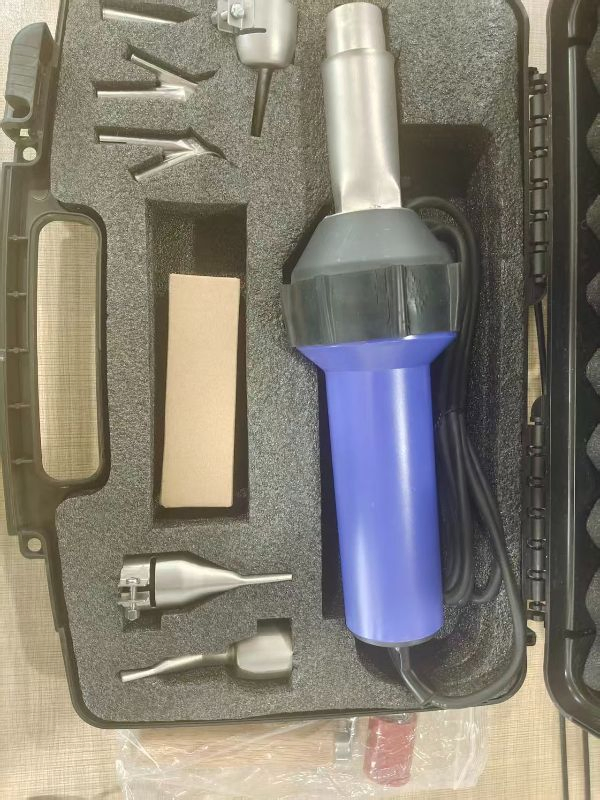 1600W Industrial Heat Gun with Adjustable Temperature for PVC PP PE Materials and Geomembrane Seaming