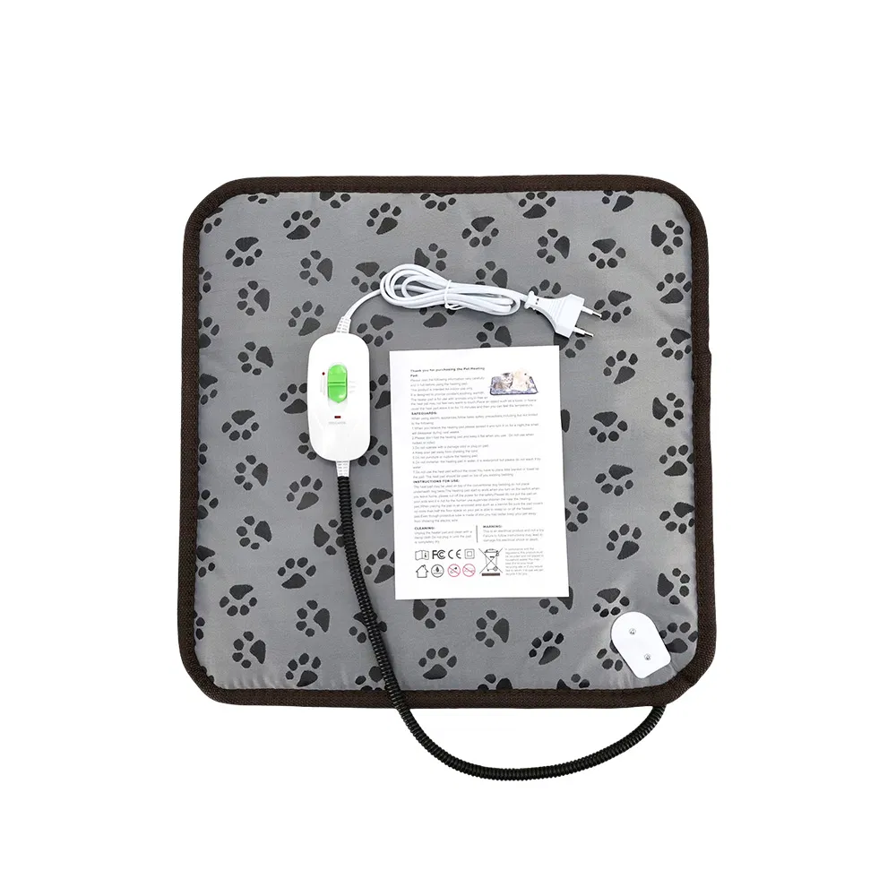 45X45cm Pet Electric Blanket Waterproof Heating Pad Pet Supplies with Temperature Controller