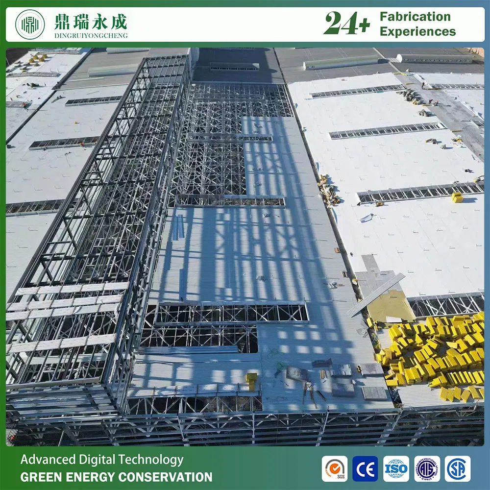Prefabricated Steel Structure Workshop with SGS CE ISO Certification Praised by Vovl