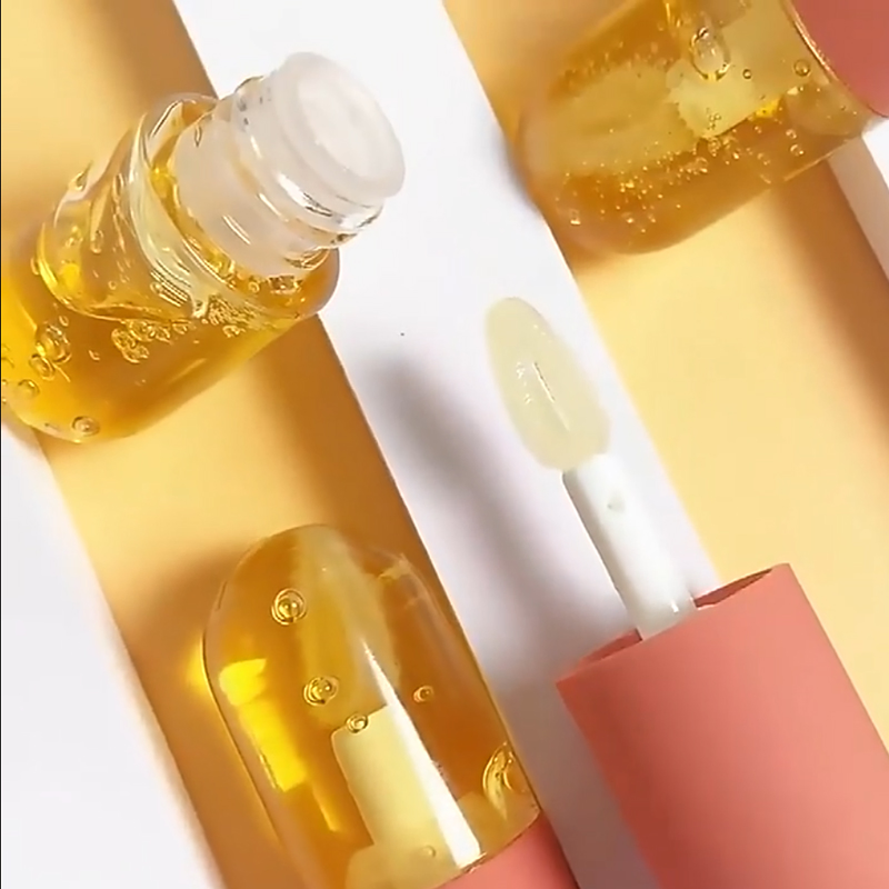 Ditong Long Lasting Vegan Lip Plumper Moisturizing Hydrating Glossy Lip Care Oil