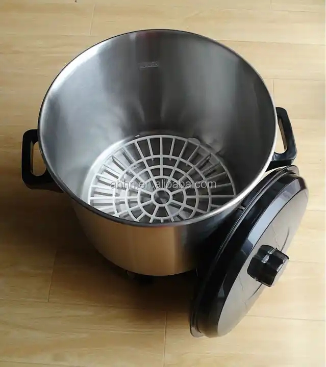 27L Stainless Steel Slow Cooker or Food Warmer with Adjustable Heating System