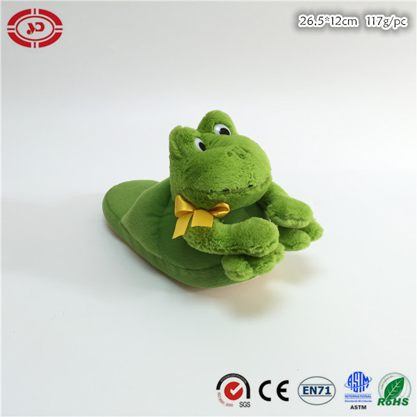 Family Indoor Dog Head Brown Plush Fluffy Soft Hotel Slipper