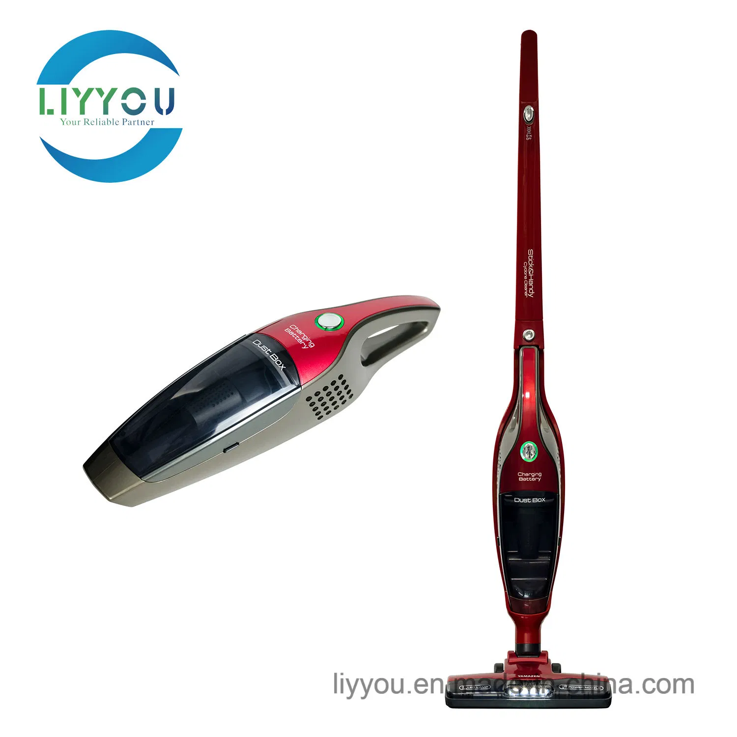 Ly121 Vacuum 2-in-1 Cordless Vacuum Cleaner with Detachable Hand Vacuum