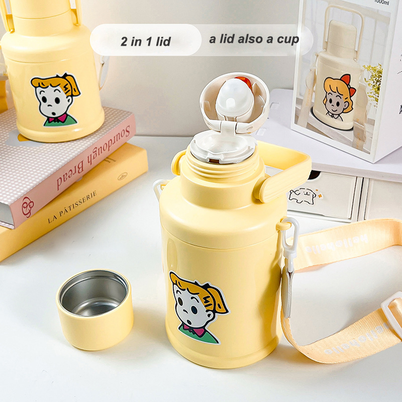 SUS316 Vacuum Insulation Stainless Steel Cup Bottle for Children