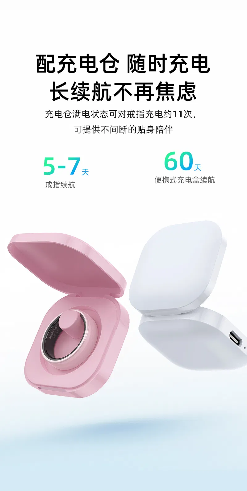 Умное кольцо с мониторингом здоровья и NFC