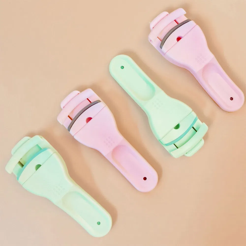 Portable Plastic Beauty Eyelash Curler Women Lash Nature Curl Style Cosmetic Makeup Eyelash Curler
