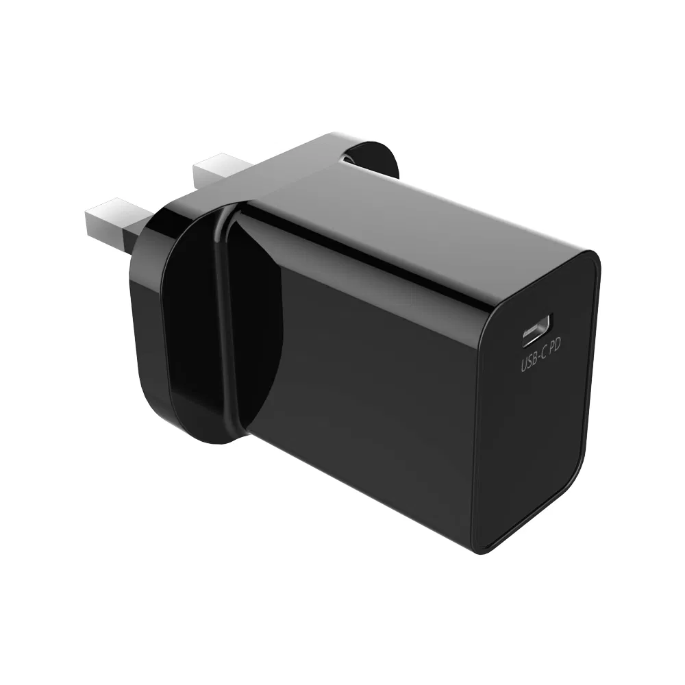 Зарядное устройство USB 5V/9V/12V с UK-вилкой