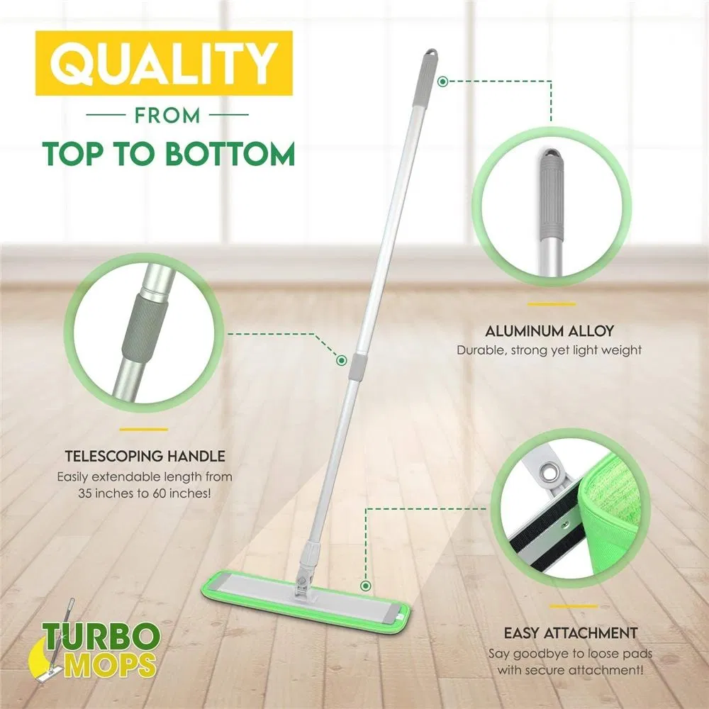 Hot Selling Microfiber Mops Replacement Washable Mop Head Cleaning House Flool