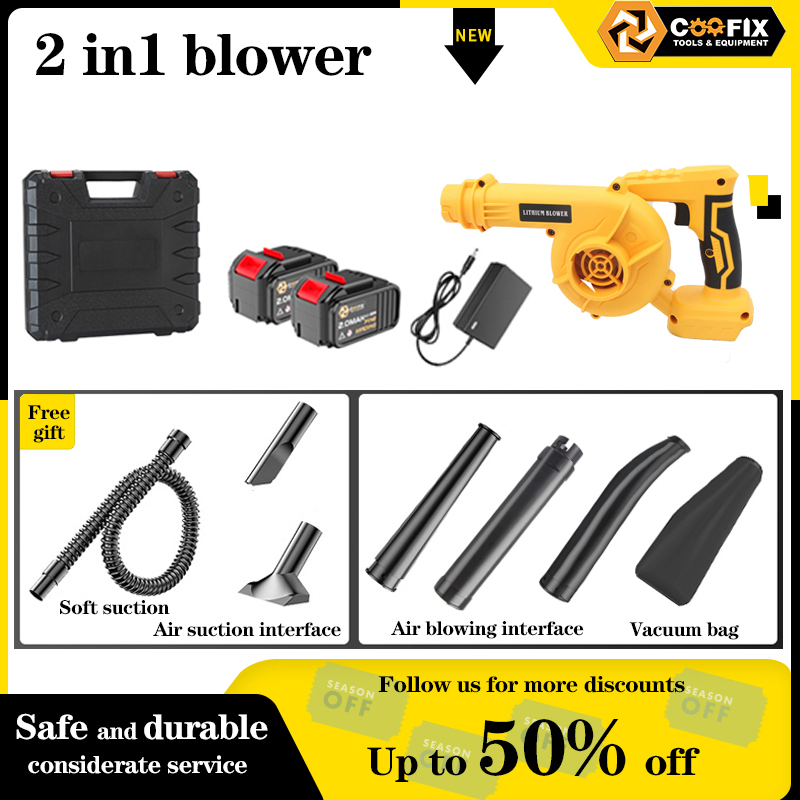 Powerful Cordless Leaf Blower for Quick Garden Cleanup