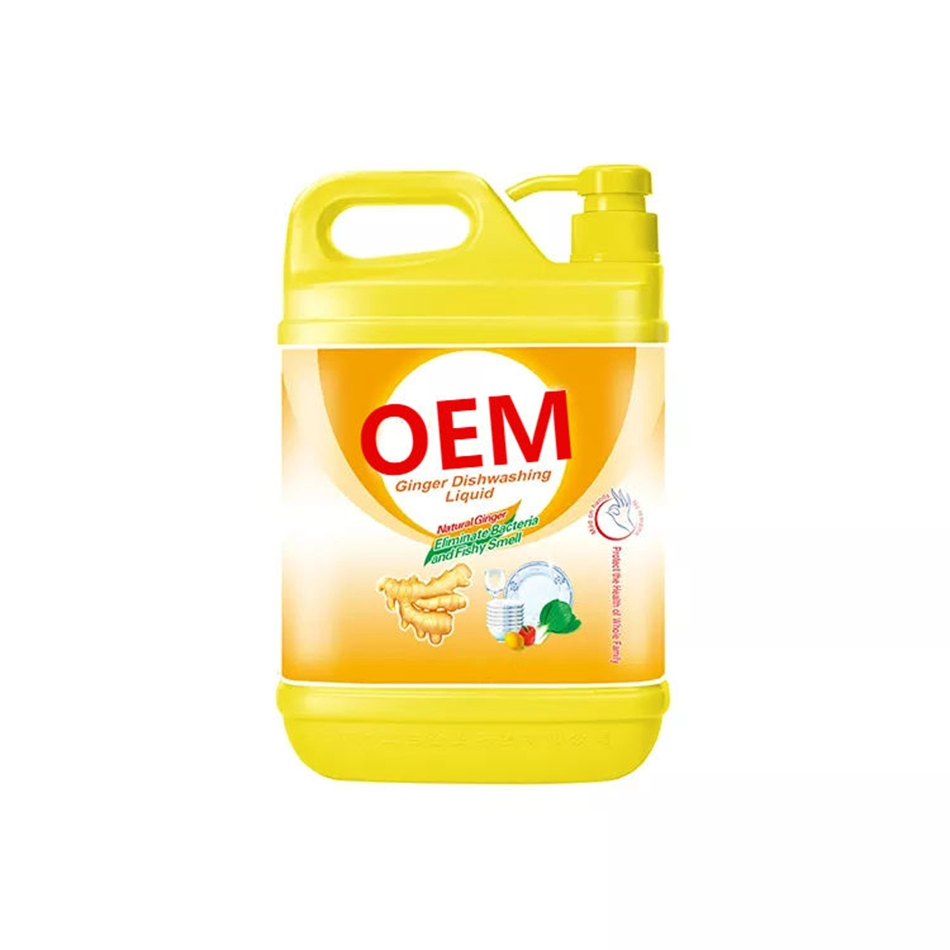 1.5 Kg Fresh Lemon Scent Dishwashing Liquid Easy Rinsing Dishwashing Liquid