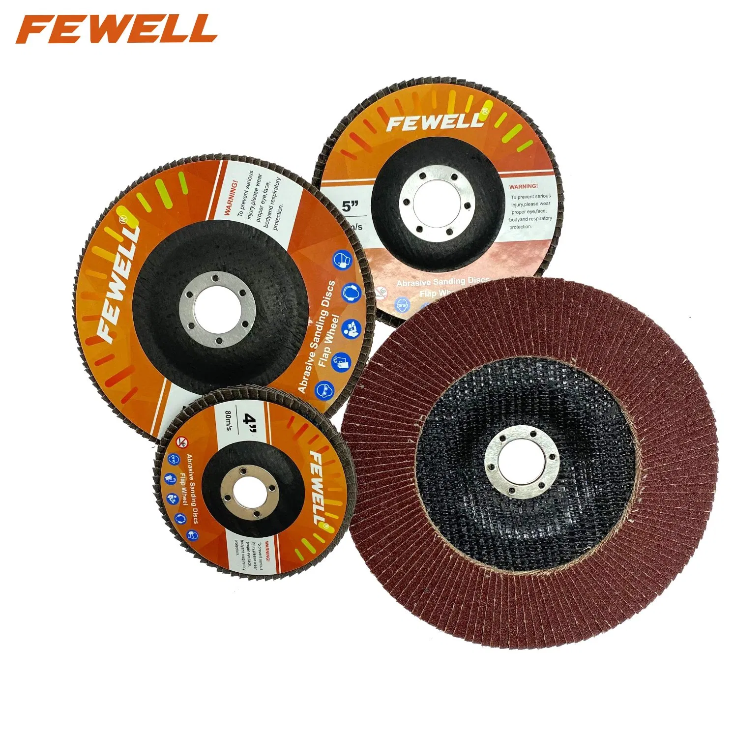 Лепестковый шлифовальный диск 180 мм, зерно 80, карбид кремния