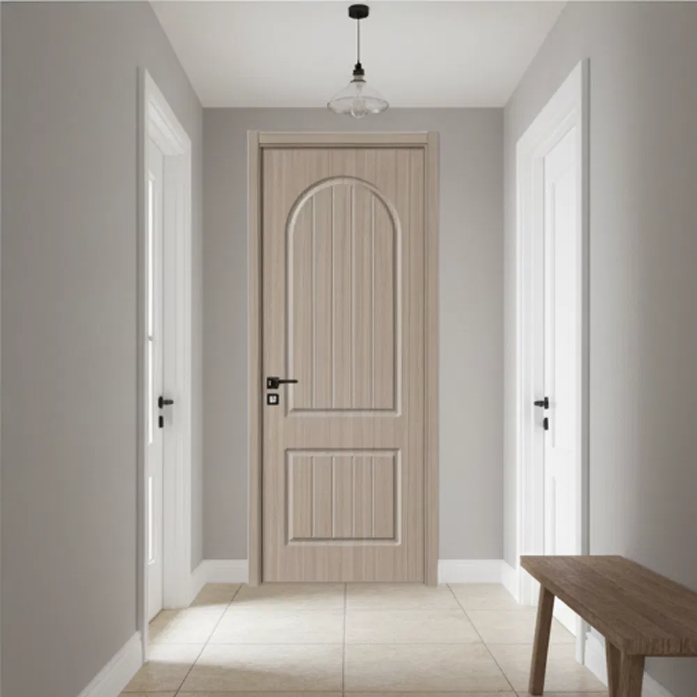 Hot Selling Good Quality Classic Design Interior MDF Door Engineering Series Engineering Cheap Painting MDF Door