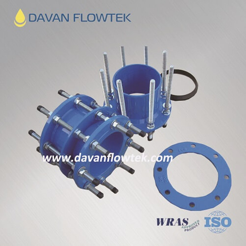 DN50-2000 Carbon Steel Ductile Iron Flanged Epoxy Dismantling Joint Wras for Pipeline Ggg50 Water Dismantling Joint