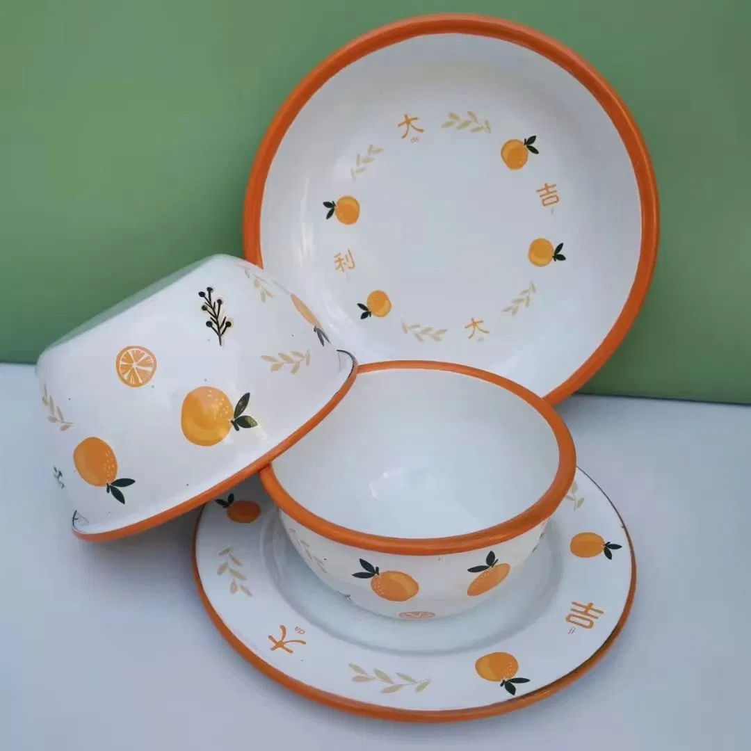 Enamel Set/Dinner Ware/Table Ware/Comping Set