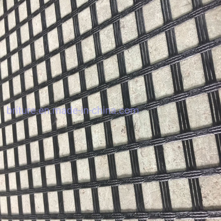 Fiberglass Geogrid Composited with Nonwoven Fabric for Road Surface
