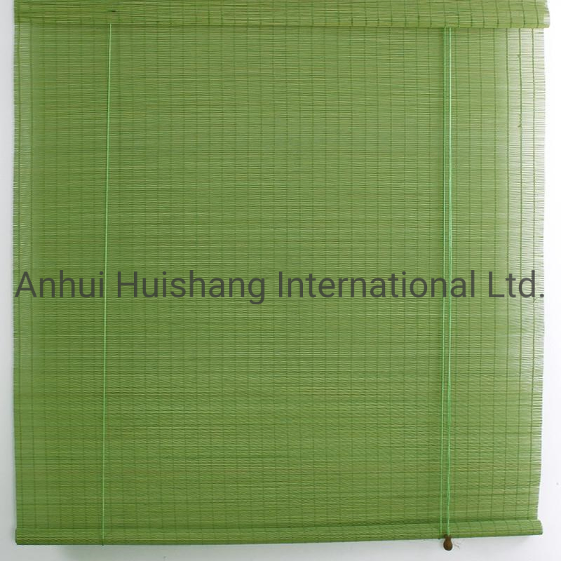 Colorful Bamboo Window Roller Blinds and Shades