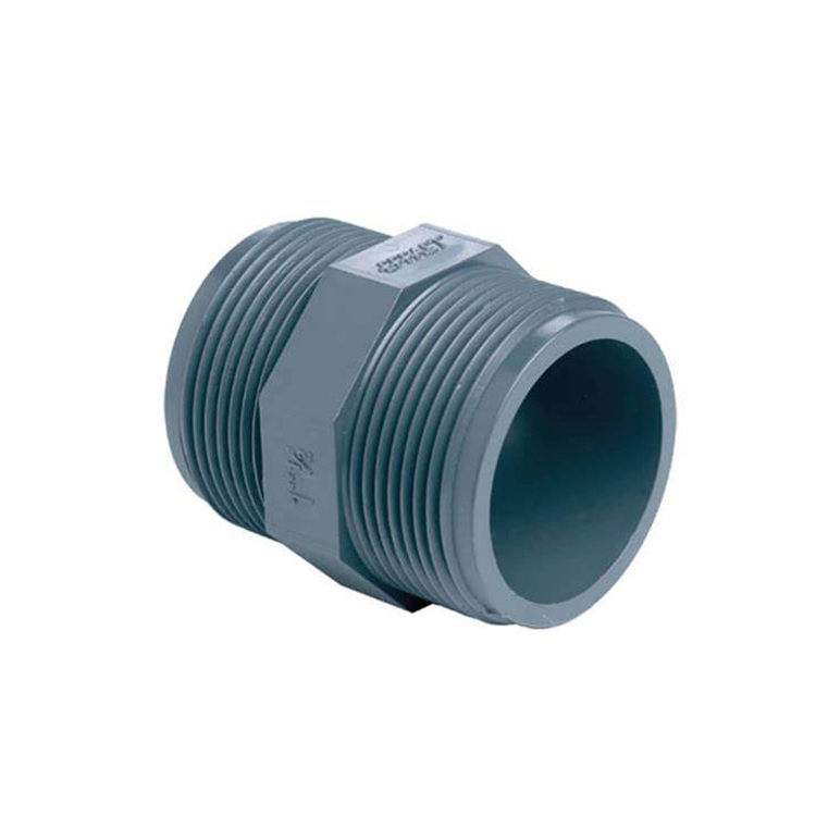 Wholesale 1/2''~2'' Plastic PVC Double Male Thread Pipe Nipple