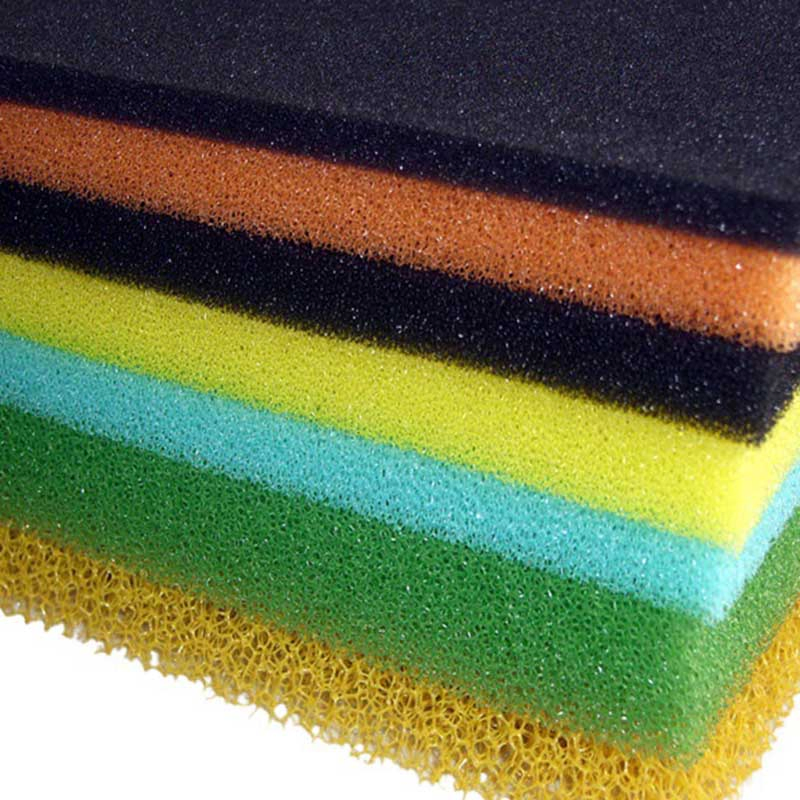Yufan 200mm Green Blue Sponge Cloth for Air Filter Filtration