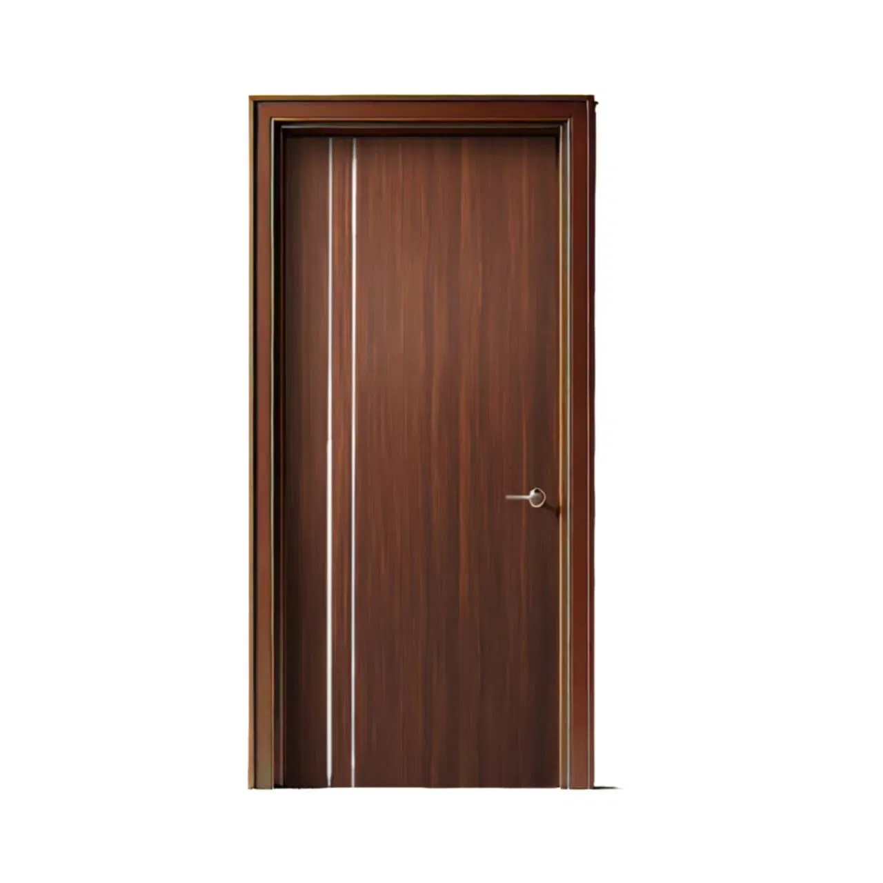 Waterproof and Moisture-Resistant PVC Extrusion Door Lightweight Interior PVC Doors for Apartment