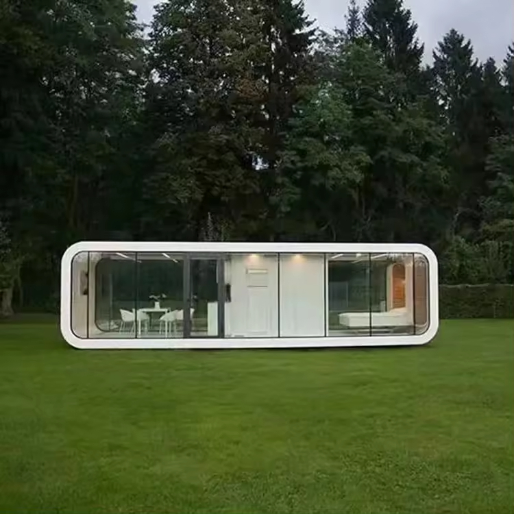 2024 New Style Movable Prefab Apple Cabin Container House Moveable House