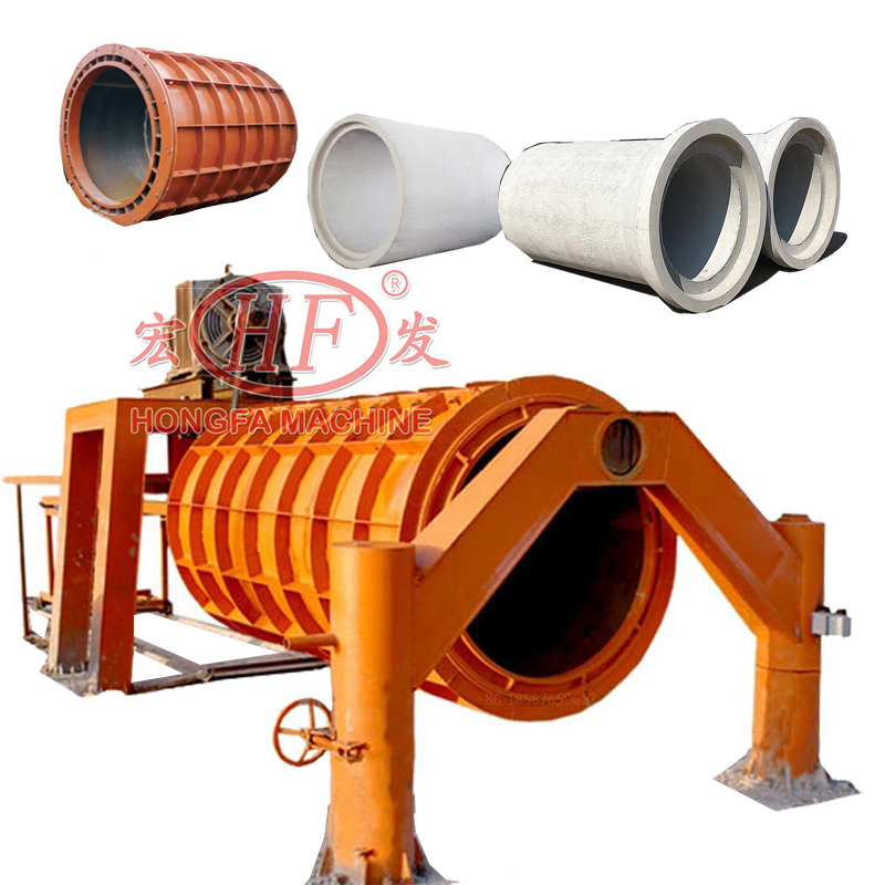Concrete Pipe Machine Automatic Big Size Pipe Horizontal Flat Joint Pipe Making Machine Price for Sale